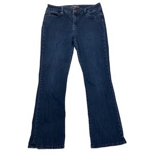 The Limited Curvy Bootcut dark wash jeans